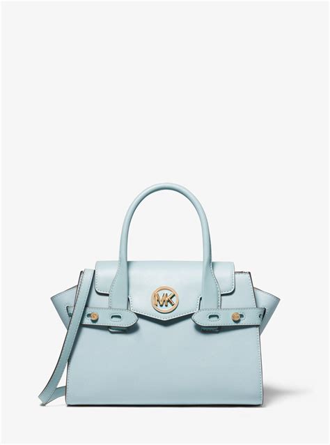 michael kors vista blue|Carmen Medium Belted Satchel .